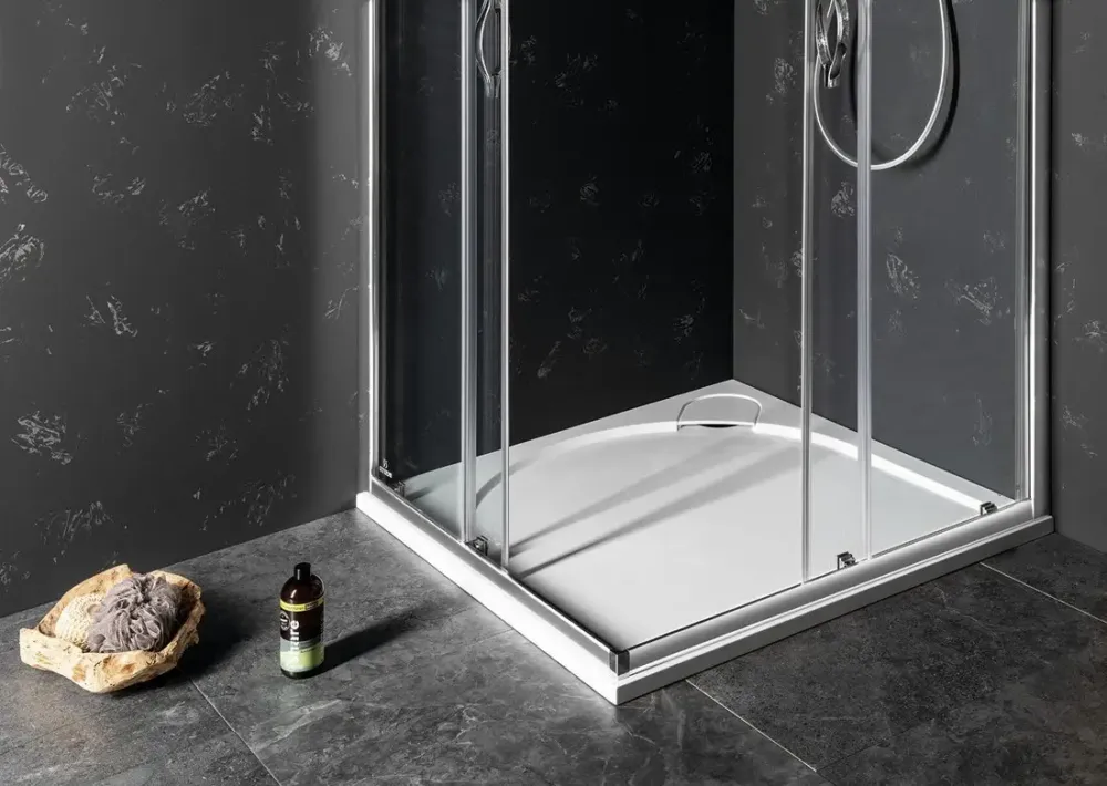Must-Have Gelco Larca vierkante douchebak 80x80cm wit