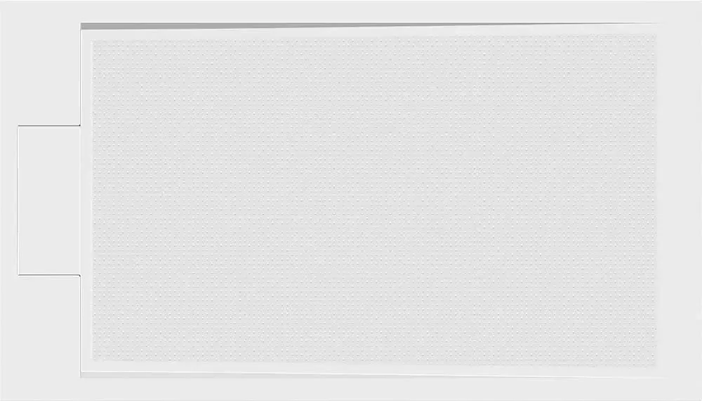 Nu Kopen Gelco Ema rechthoekige douchebak antislip 110x90cm wit