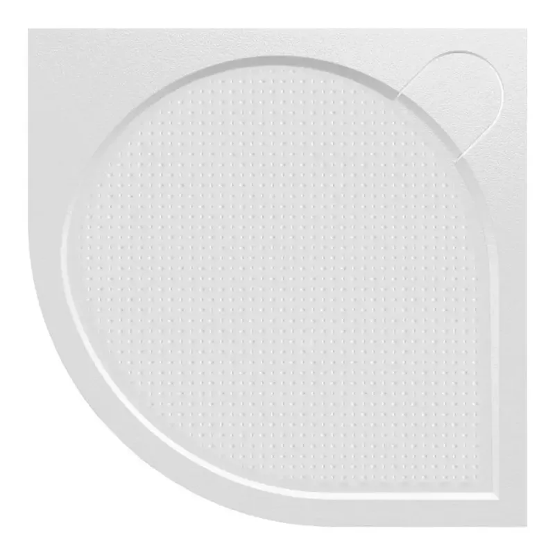 Betaalbaar Gelco Arca kwartronde douchebak 100x100cm wit