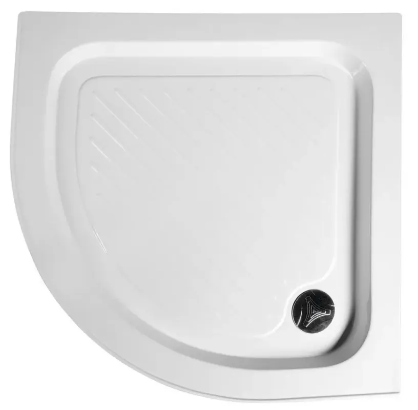 Beste Prijs Aqualine Quadrant kwartronde douchebak 90x90cm wit