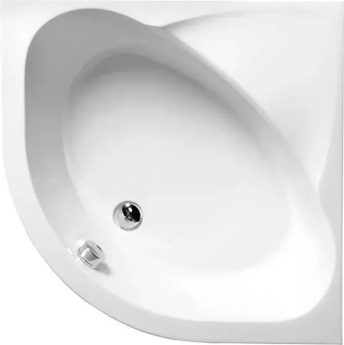 Lage Prijs Polysan Selma kwartronde hoge douchebak 90x90x30cm wit