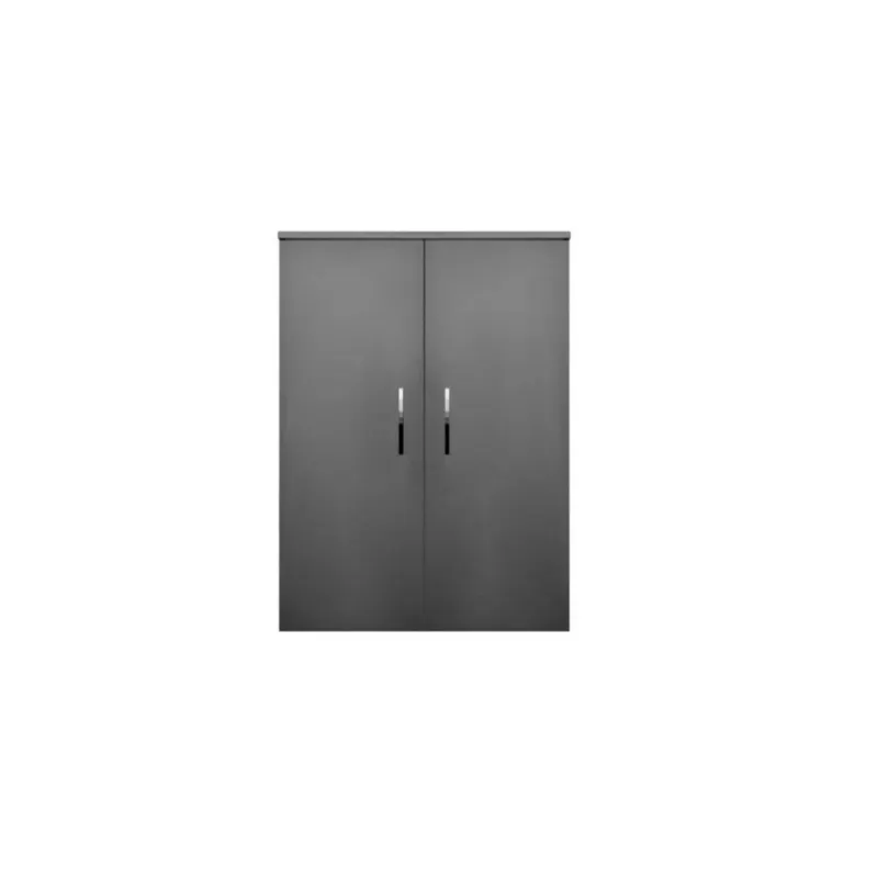 Betrouwbaar Kolomkast Sanicare Q6/Q14 2-Deurs Soft-Closing Chromen Greep 90x67x32 cm Truffel