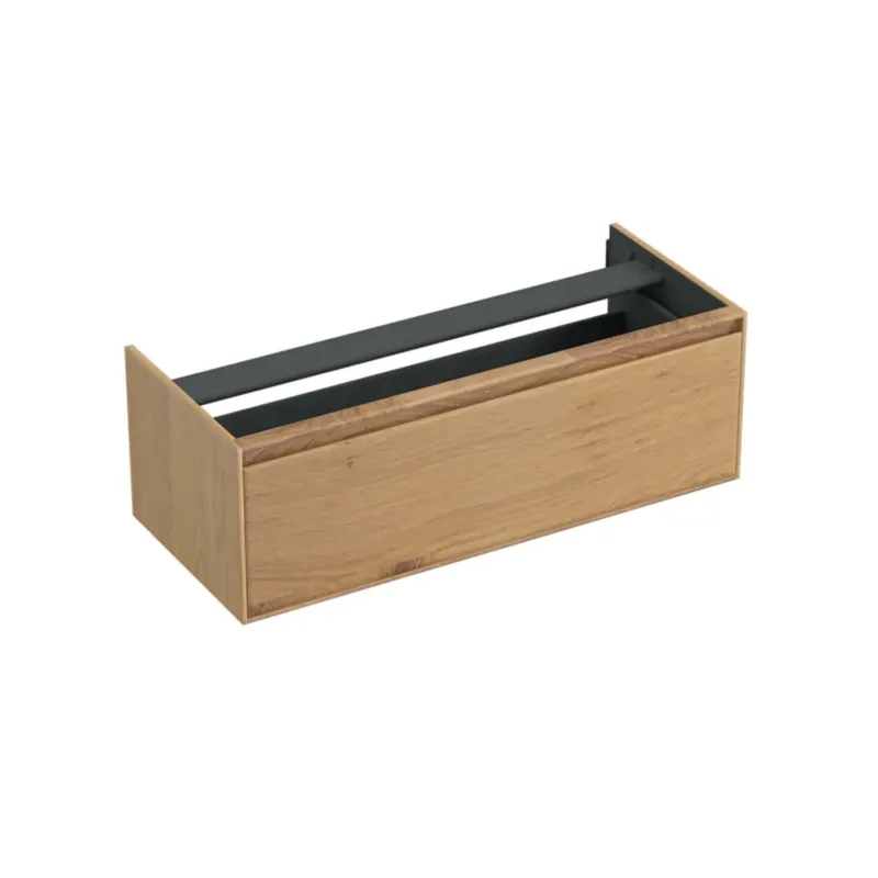 Onderkast Forzalaqua Reno 120x51x40 Cm 1 La Softclose Eiken Smoke Shop Nu