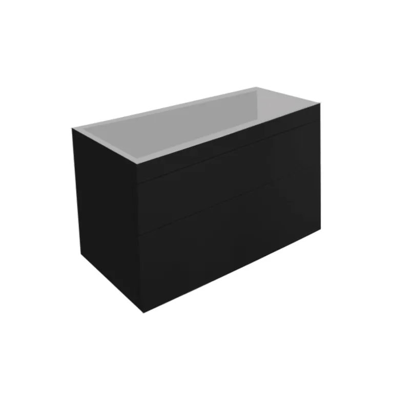 Beste Prijs Onderkast Best Design Beauty Greeploos 100 cm Mat Zwart