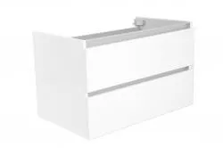 Wiesbaden Vision onderkast+2 laden 80x46 wit Fabrieksprijs
